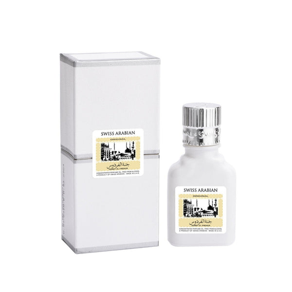 عطر سويس أربيان جنة الفردوس الأبيض – زيت عطري مركز (خالي من الكحول)