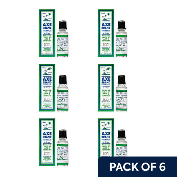 زيت Axe Brand Universal 10 مل - 6 قطع