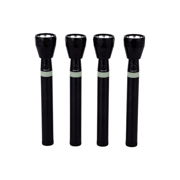 Geepas GFL-4601 4pcs Rechargeable LED Flashlight / Torch