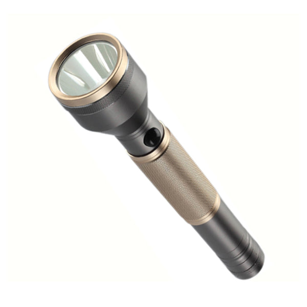 Geepas GFL-4666 Torch Rechargeable LED Flashlight / Torch with Power Bank