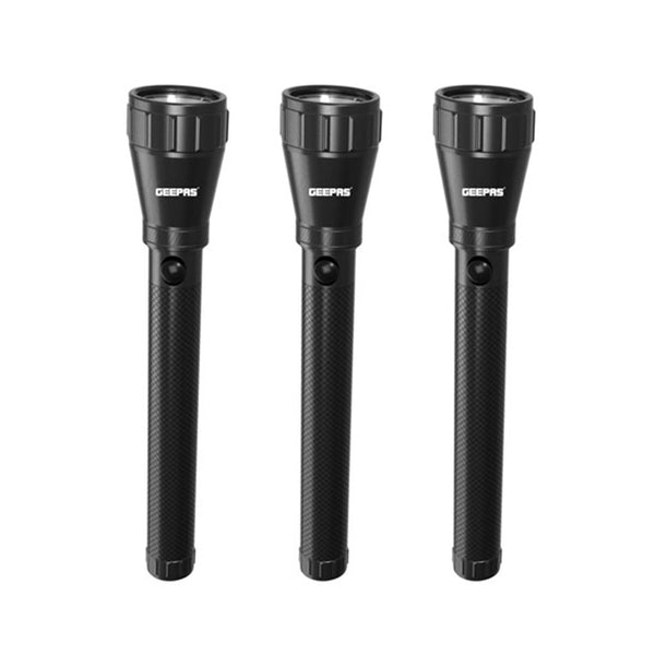Geepas GFL51076 3 in 1 Rechargeable LED Flashlight / Torch