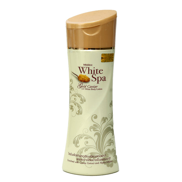 Mistine White Spa Gold Caviar Whitening Lotion with Collagen - 200ml