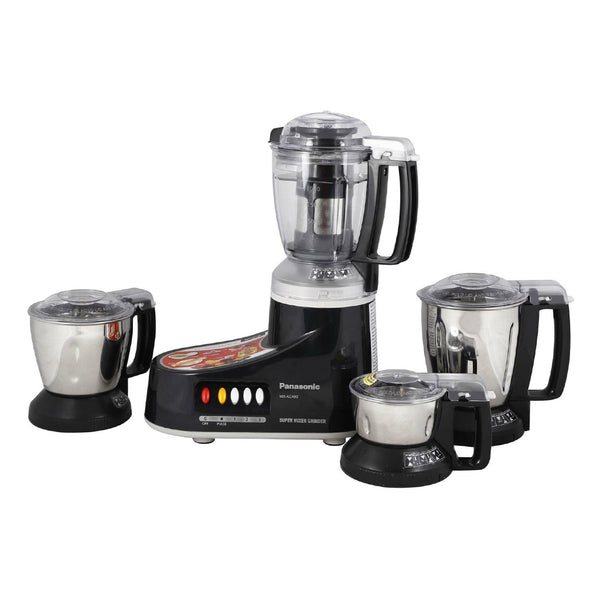 خلاط ومطحنة باناسونيك MX-AC400 - 360 واط، 4 أوعية مع شفرات ساموراي إيدج 
