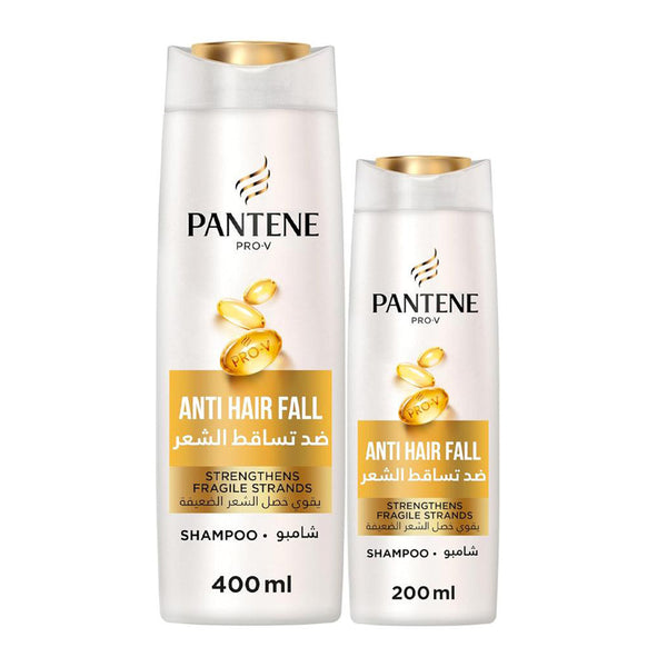 Pantene Pro-V Anti-Hair Fall Shampoo - 400ml + 200ml