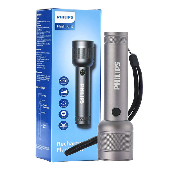 مصباح يدوي LED قابل لإعادة الشحن من Philips SFL-2186 